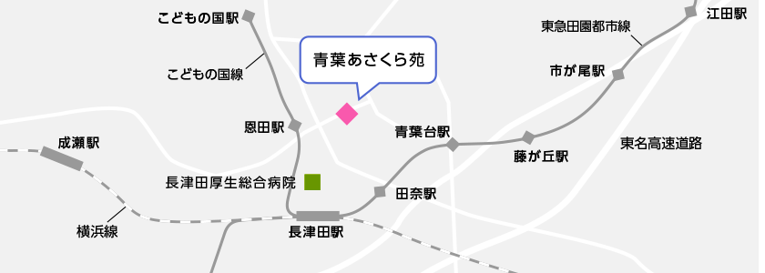 横浜エリアの地図